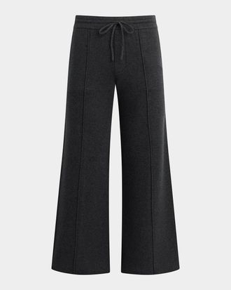 Hudson Foldout Cotton-Cashmere Pants