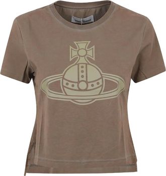 Vivienne Westwood Orb T-shirt - Bruin