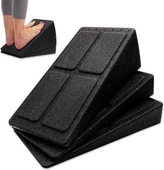 OEM Juego De 3 Estribos Para Pantorrillas Slant Board, Tabla De Estiramiento Ajustable Para Estiramientos, Fisioterapia