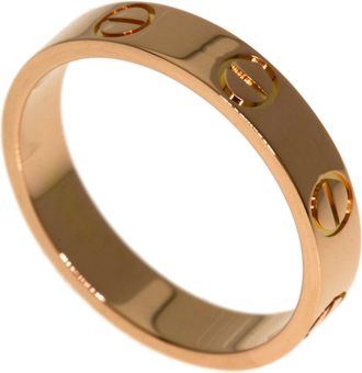 Cartier Pink Gold (18K) Band Ring (Pre-Owned)