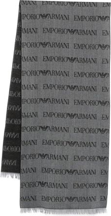 Emporio Armani Scarf Classic Wool Wool Classic Scarf
