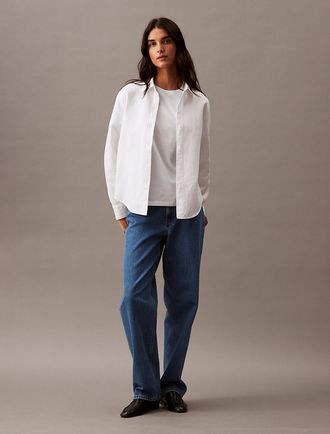 Calvin Klein Womens Faded Flower Graphic Classic Crewneck T-Shirt - Blue - XS