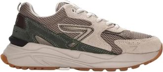 HUB Grid M37 - Heren - Sneakers - Veelkleurig - 42 EU - Su&egrave;de - Schoenen
