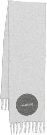 Jacquemus Sciarpa in lana vergine - Grigio