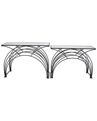 Sagebrook Home Set Of 2 Arch Accent Tables