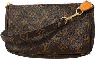 Louis Vuitton Brown Pouch (Pre-Owned)