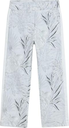 Roberto Cavalli Floral Print Trousers - male - Roberto Cavalli - Sweatpants - Gray - 6 Y - Kids