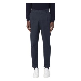 Pantaloni Torino Broeken, Heren, Blauw, 2Xl, Katoen, Rebel Fit Blauwe Chino Broek