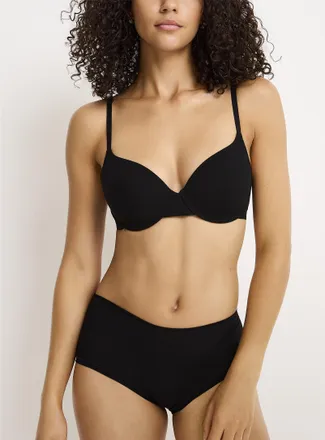 Miiyu Womens Hydra ribbed plunge bra