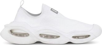 Dolce & Gabbana Wave slip-on sneakers - men - Polyester/Rayon/Rubber/Lambskin - 42.5 - White