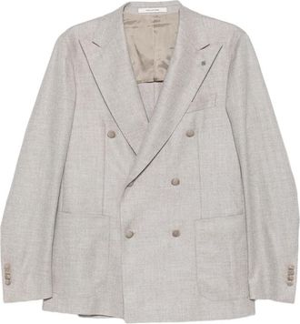 Tagliatore Double-breasted Buttoned Blazer