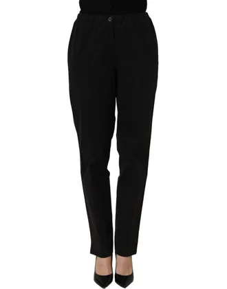 Ql2 Quelledue High-Waisted Straight Chino Women Trouser Womens Pants