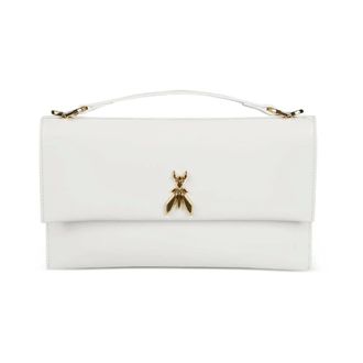 Patrizia Pepe Pochette - Dames - Tassen - Beige - Maat: ONE Size Zijde