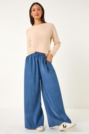 Roman Baby Corduroy Wide Leg Trousers
