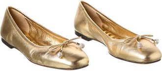 Jimmy Choo London Elme Leather Flat (Authentic Pre-Loved)