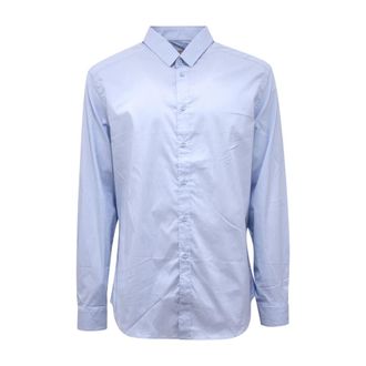 Paolo Pecora Casual Overhemd in Diverse Kleuren - Heren - Casual Overhemden - Blauw - 4XL - Overhemden