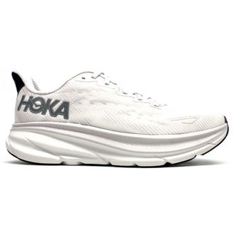 Hoka One One Hoka Clifton 9 Textile Mens Running Trainers - Nimbus Cloud Steel Wool - Size:UK 10.5