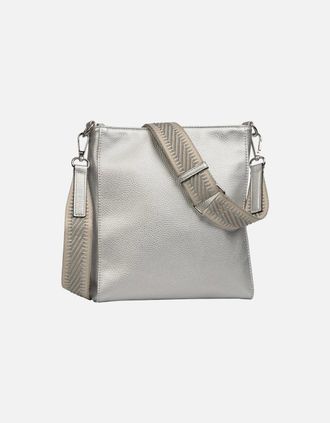Gabor Womens Silena Cross Womens Messenger Bag - Silver/Silver - Size: ONE size