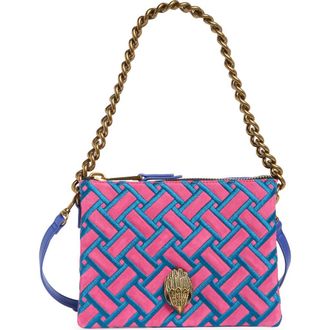 Kurt Geiger Kensington Puff Pouch Crossbody Bag in Pink Combo at Nordstrom Rack