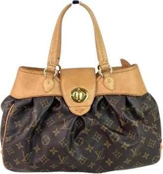 Louis Vuitton Pre-owned Boetie PM Monogram Handtas - Dames - Vintage Handtas - Bruin - ONE Size - Leer - Vintage