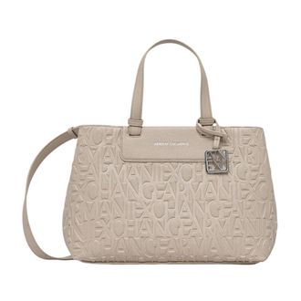 A|X Armani Exchange Bolso Shopper - Bags - Mujer - Beige - ONE SIZE