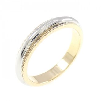Tiffany & Co. Platinum Yellow Gold Yellow Gold (18K) Platinum 950 Band Ring (Pre-Owned)