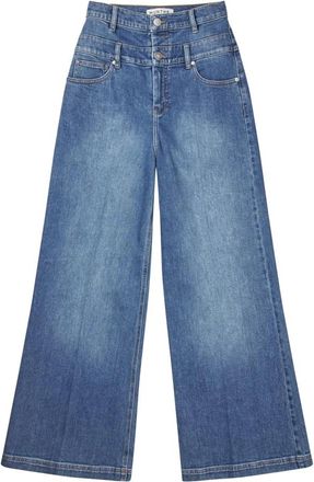 Munthe Mujer, Vaqueros, Azul, Talla: 2XS