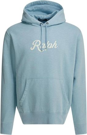 Ralph Lauren Ralph Logo Hoodie - Heren - Hoodies - Blauw - XL - Katoen - Hoodies & sweatvesten