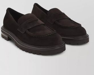 Giorgio Armani suede loafers