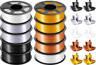 OEM Filamento 3d, Duradero, Acabado Liso, Mezcla Silk-5, 11 Kg