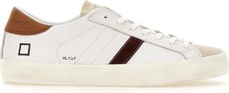 D.A.T.E. Hill Low Calf - Heren - Sneakers - Wit - 47 EU - Katoen - Schoenen