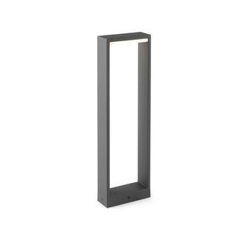 Netlighting Alp LED Outdoor Short Bollard Light Dark Grey IP54