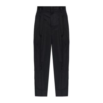 Jil Sander Suit Trousers, male, Black, Size: XL Wide-leg Trousers