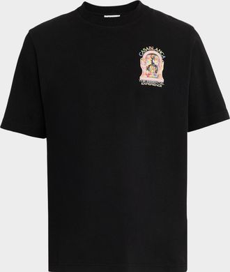 Casablanca Mens The Essential Experience Organic Cotton T-Shirt