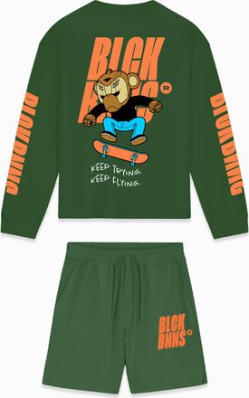 Black Bananas Black Bananas Kinderen Keep flying Twin Set, Groente