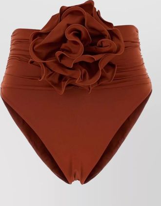 Magda Butrym high waisted stretch nylon bikini bottom