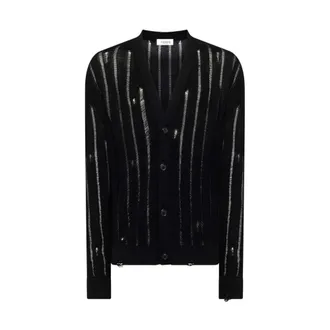 Laneus Cardigans, male, Black, Size: M Cardigans