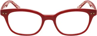 Kate Spade New York Ladies Red Rectangular Reading Glasses REBECCA2 +1.50-1