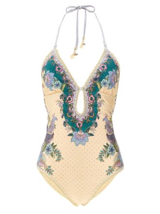 Zimmermann Multicolor Polyamide One-Piece Womens Swimsuit