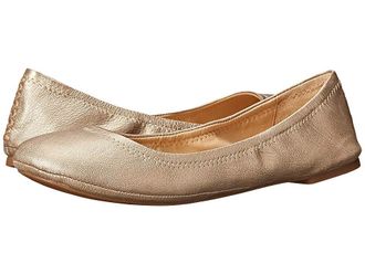 Lucky Brand Emmie Womens Flat Shoes Platinum : 5.5 M, Leather