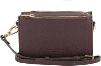 Pourchet Trotteur - Dames - Schoudertassen - Rood - ONE Size - Leer - Tassen