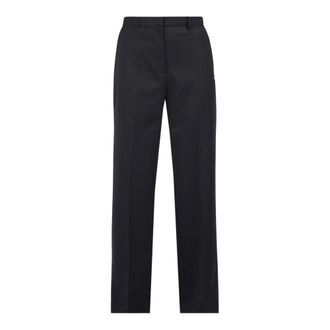 ottod'Ame Straight Trousers, female, Gray, XS, Lavagna Trousers