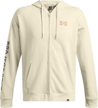 Under Armour Mens Pr FulL-Zipullover Hoodyy in Brown - Size X-Large