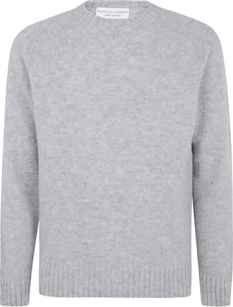 FILIPPO DE LAURENTIIS Trui met ronde hals - Grijs