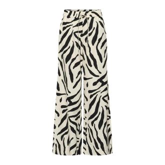 Gestuz Wijde Broeken - Dames - Wijde Broeken - Veelkleurig - XL - Broeken