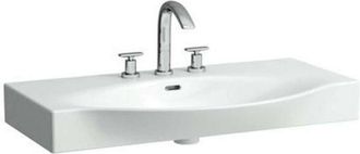 Laufen Palace Lavabo Bajo Encimera, 3 Agujeros Para Grifer&iacute;a, Con - Laufen