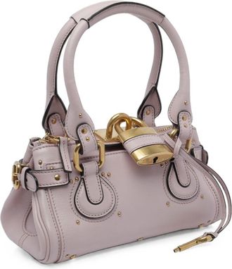 Chlo&eacute; Paddington Shoulder Bag - Purple