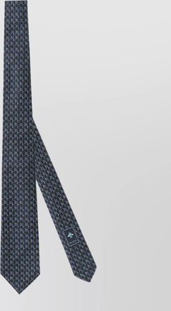 Gucci silk gg jacquard tie