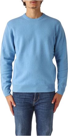 MC2 Saint Barth Truien & Vesten, Heren, Blauw, L, Wol, Regent Sweater