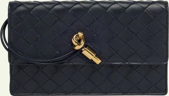 Bottega Veneta Andiamo Leather Chain Pouch Bag
